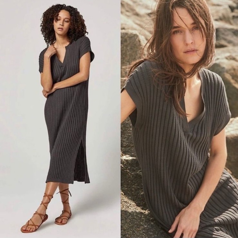 Alp N Rock‎ Ribbed Midi Dress Size Medium